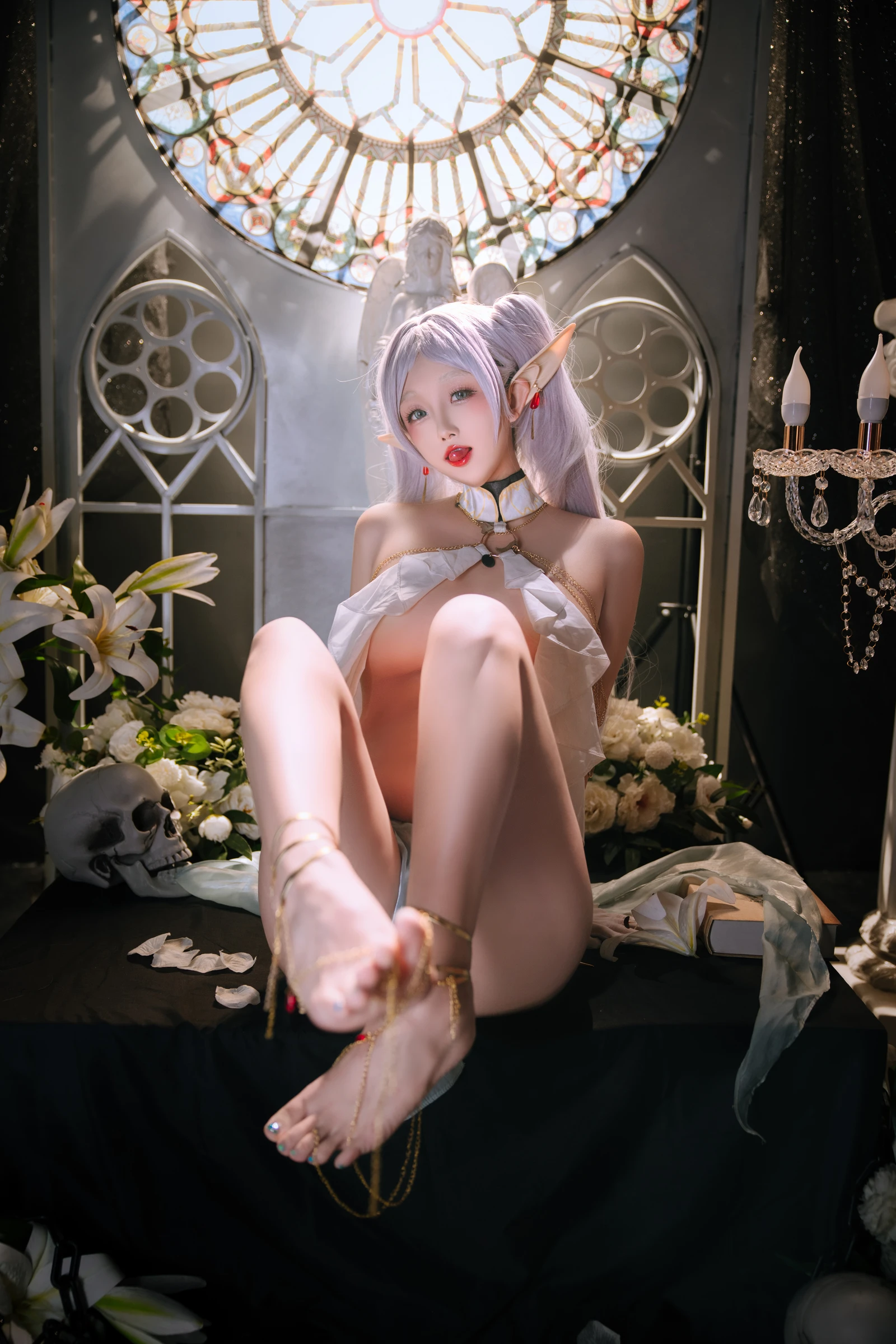 图片[2]-Cosplay日奈娇 芙莉莲 圣光版 131P-COS世界